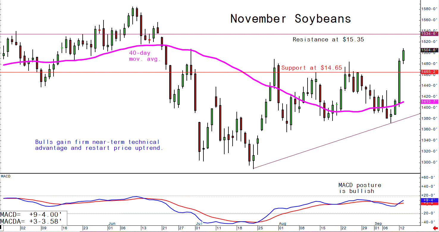 USDA Soybean Estimates Jolt Traders and Prices Surge; Core CPI Goes Up