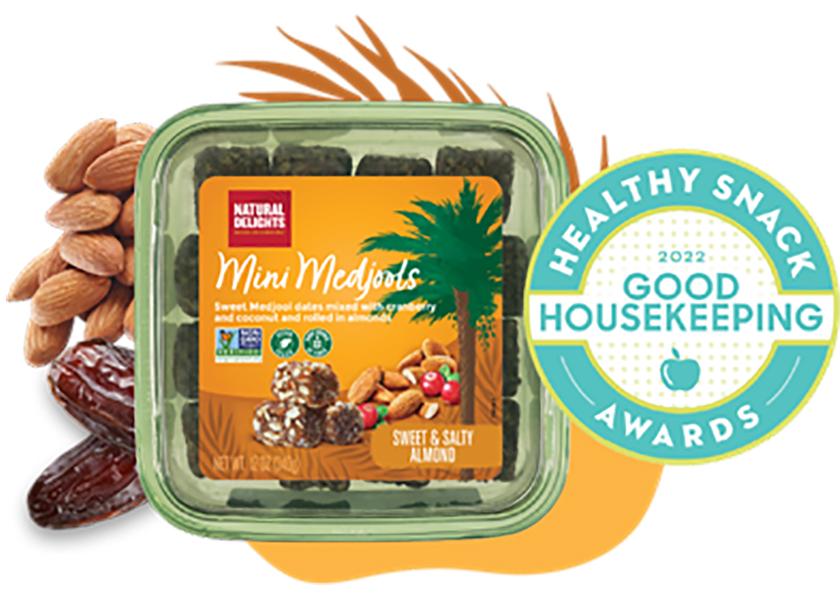 Natural Delights Mini Medjool dates win Good Housekeeping award