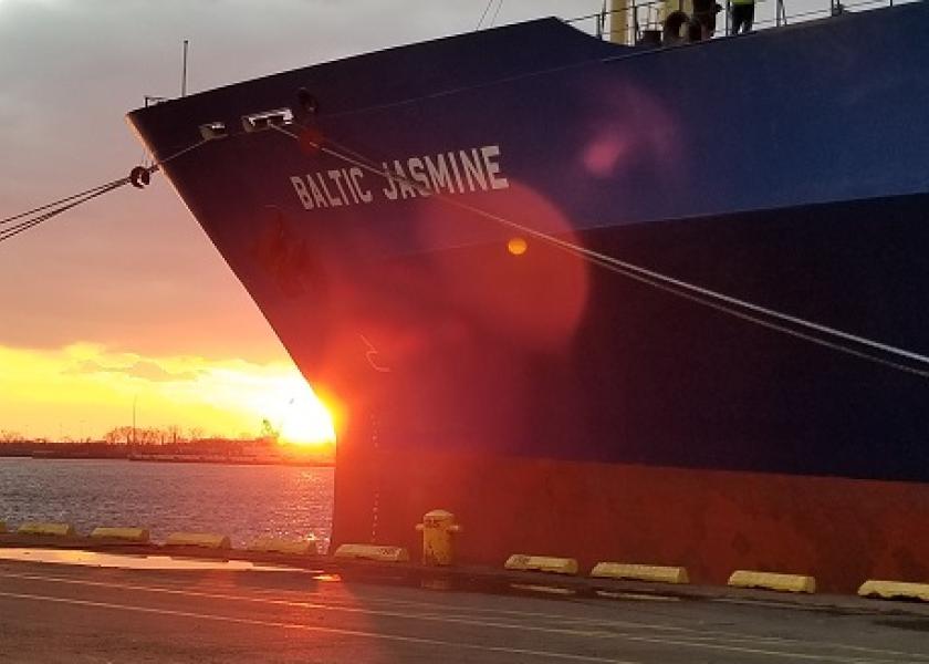 First Chilean fruit ship arrives at Gloucester Marine Terminal The Packer