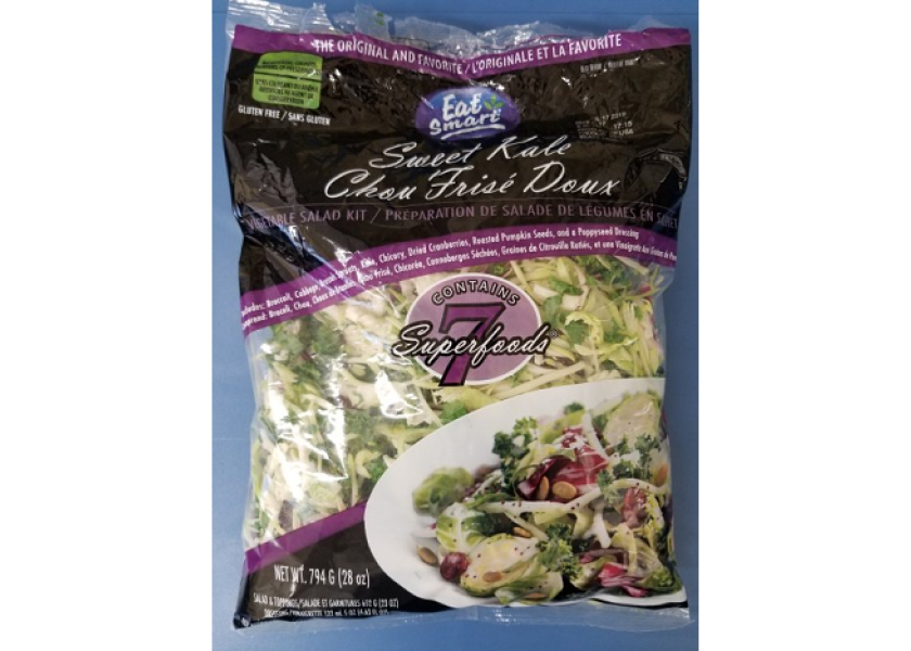 Canadian health agency recalls Eat Smart kale salads The Packer
