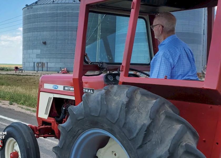 Couple Takes Off On Trip From Nebraska To Alaska In A 1977 IH Tractor